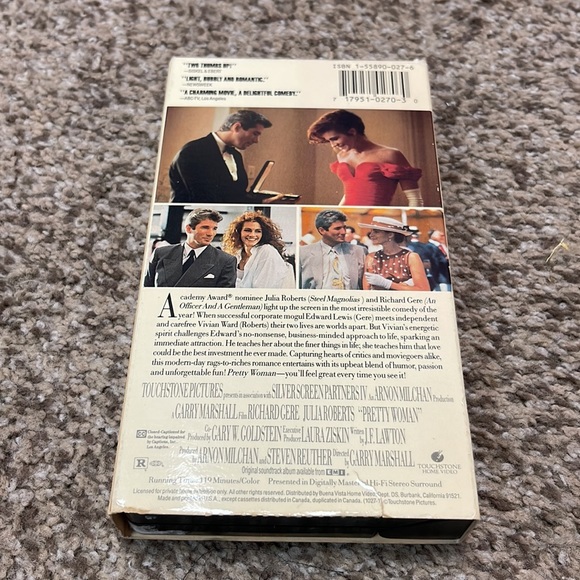 Pretty woman, VHS with Julia Roberts and Richard Gere - Picture 2 of 5